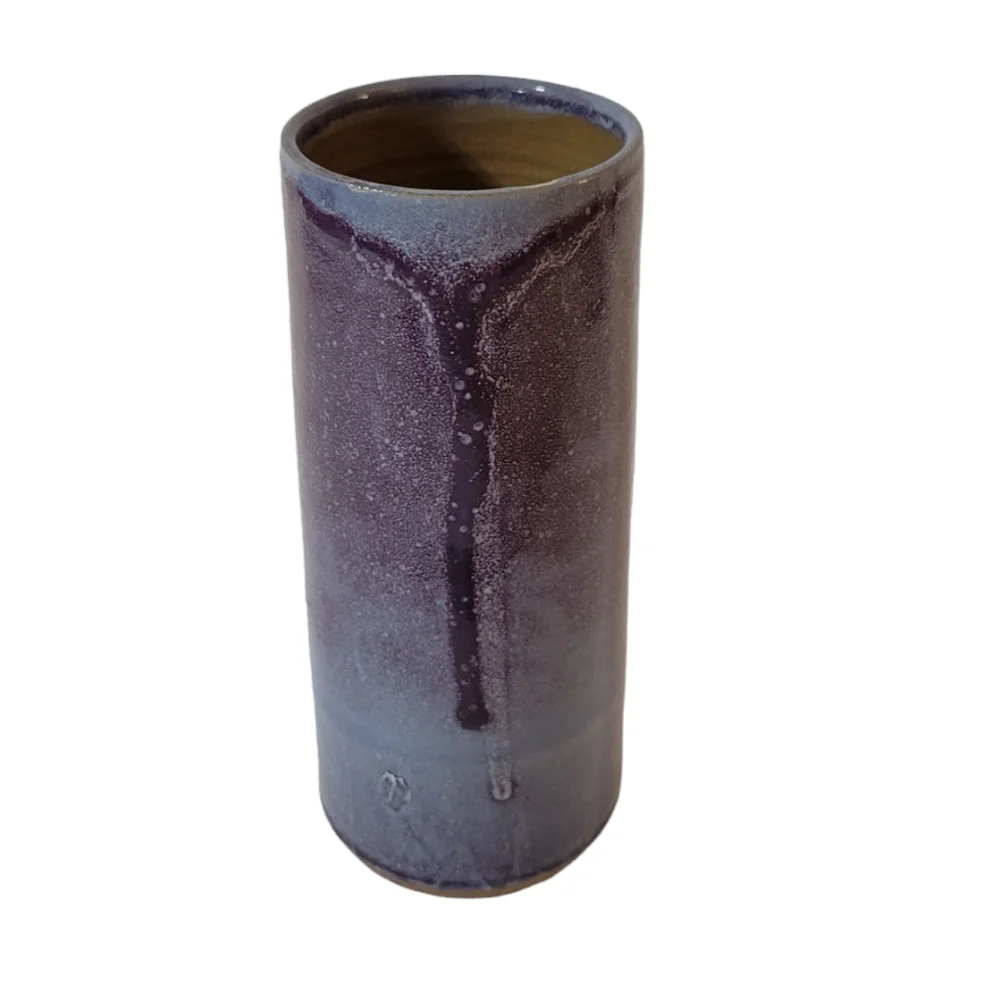 Hand Crafted blue purple